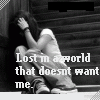 Lost in a world....