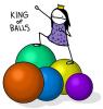 king of balls