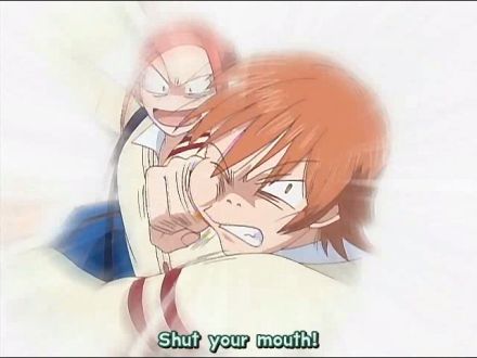 Shut your mouth!