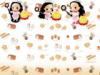 cute ddung pastry fashion