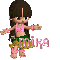 Mika w/hula girl