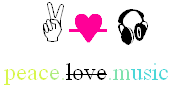 peace love music
