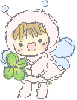 kigurumi - bug with clover