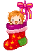 cutie in stocking