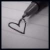 pen heart