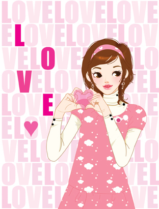cute kawaii love fashion girl