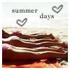 summer days girls tanning