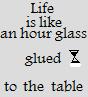 the hour glass