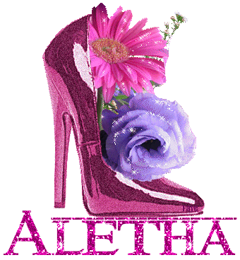Shoe with Florals - Aletha