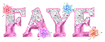 Pink Glass with Flowers - Faye