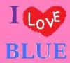 I love BLUE