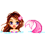 cutie - pink mermaid