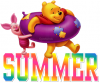 Winnie the Pooh & Piglet - Summer