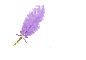 Sherri - Feather Pen Light Purple 