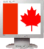 Canadian Flag Scroll