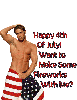 sexy 4th of July Guy