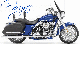 Harley Davidson Motorcycle (blue)- Wayne