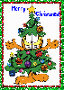 Garfield Christmas Tree (with snowfall effect)- Merry Christmas