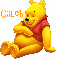 Pooh Sitting- Caleb