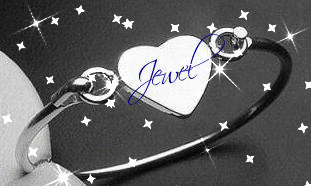 Heart Bracelet (with sparkles)- Jewel