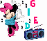 Minnie Mouse Dancing (animated)- Gied