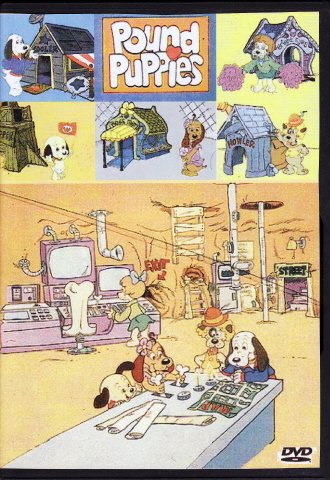 pound puppies working (in Clipart)