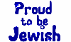 Glitter Text (with sparkles)- Proud to be Jewish