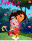 Dora the Explorer & Boots (with floating hearts)- Janelly