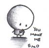 you make me emo. :(
