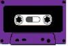 purple cassette