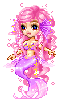 Pink mermaid