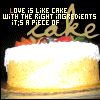 like cake