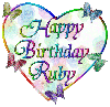 Ruby Happy Birthday