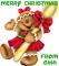 Christmas Gingerbread Girl- Merry Christmas From Gina