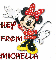 Minnie Mouse (with sparkles)- Hey from Michella