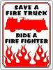 save a firetruck