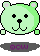green fluffy