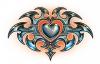 tribal heart design