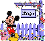 Mickey Mouse Floral Garden - Maggie