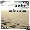 sand in my shoes