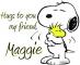 Snoopy - Hugs - Maggie