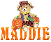 Maddie - halloween teddy