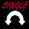 single arrow