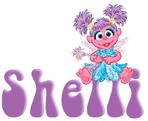 seseame street abby shelli