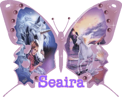 seaira's pink unicorn butterfly