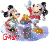 Gage-Christmas Mickey & Minnie