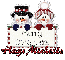 Merry Christmas Snowmen Michelle