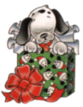 merry christmas dog