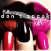 don't speak