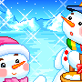 christmas snowman avatar